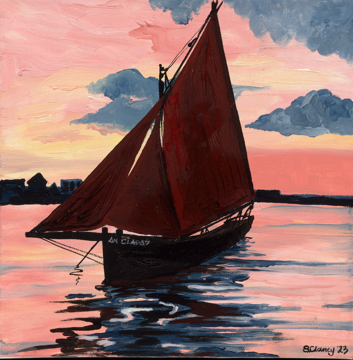 Galway Hooker I - Limited Edition Print